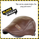 Boina Jamont Original l Couro Retrô - Tam: 56-60cm ajustável