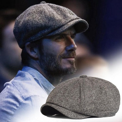 Winter Thick Warm Newsboy Caps Men Soft Octagonal Hat For Male Detective Hats Retro Driver Flat Caps - BELANO